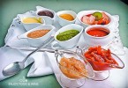 Salsa di Natale, foto di mostarda, salsa verde, salsa cren, salsa rubra e salsa pearà. - EFW