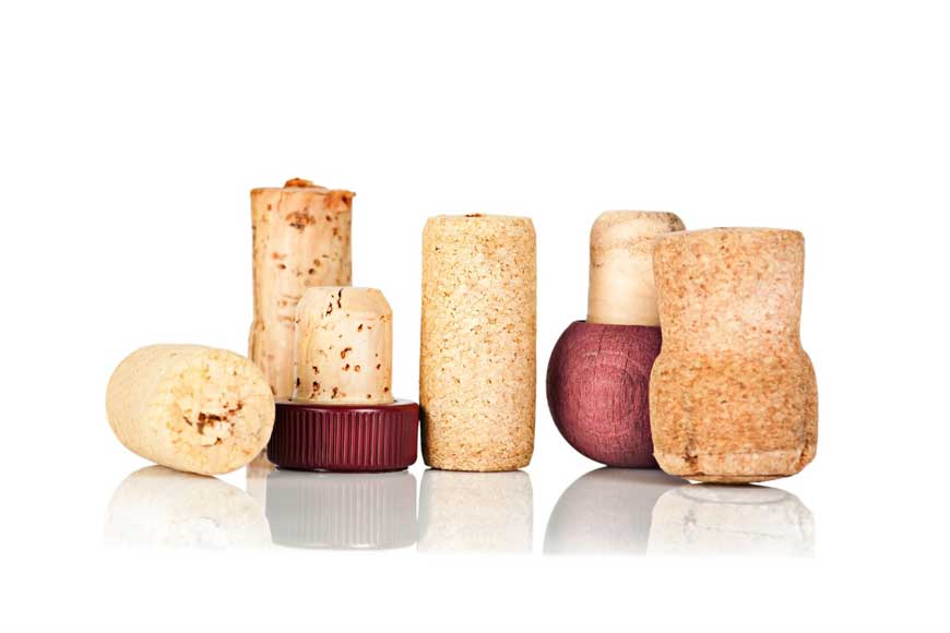 Cork stoppers: the precious closures.