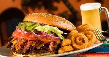 Birra e hamburger -Enjoy Food & Wine