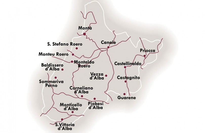 Cartina Piemonte | Enjoy Food & Wine